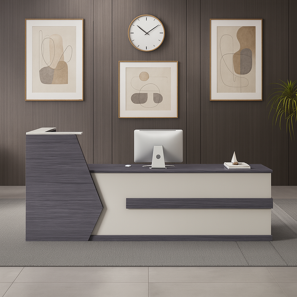 CT178 2.4m Reception Desk
