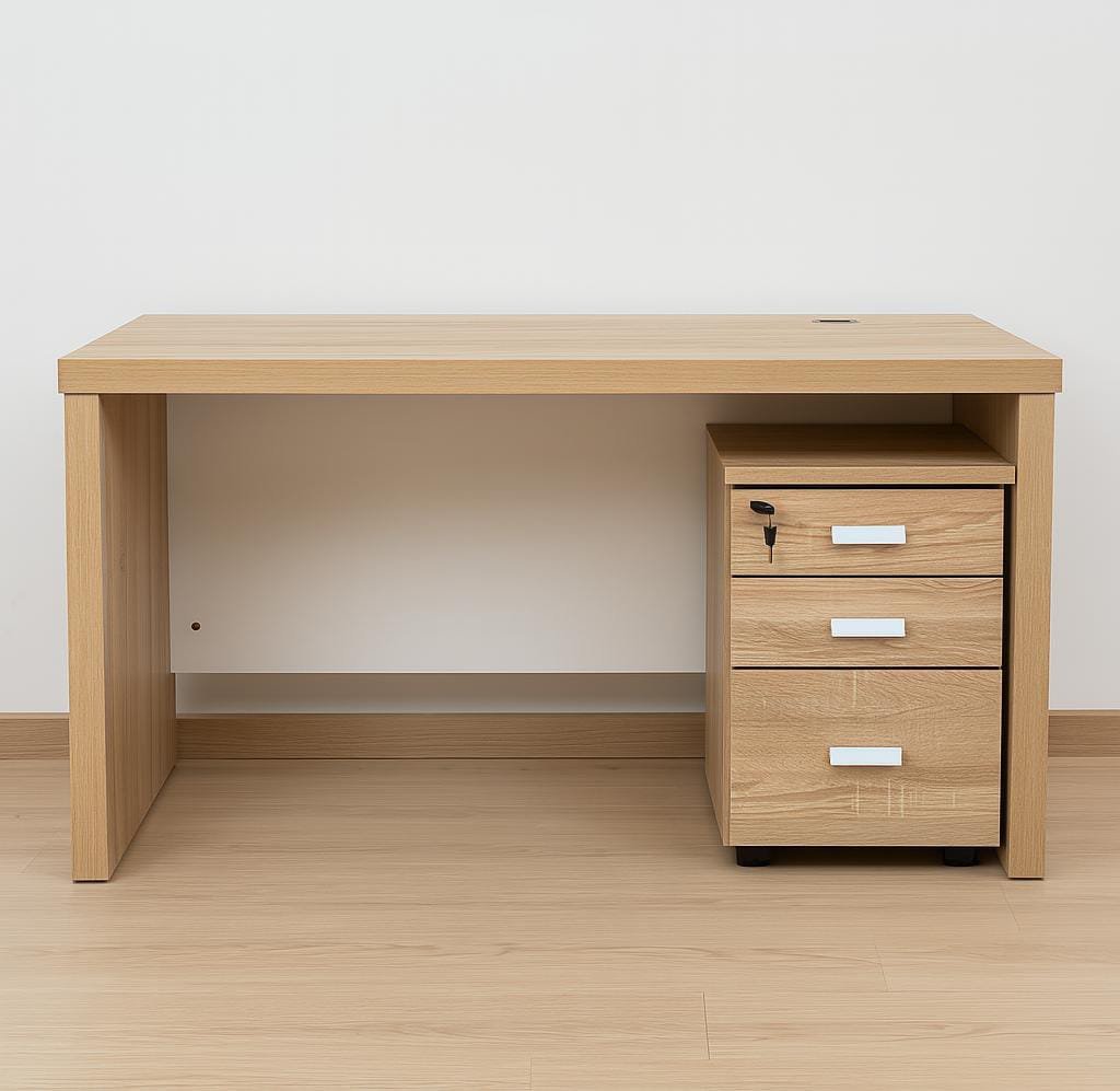 1.4m Oakline Home Office Desk