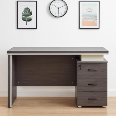 Alternative view of 1.4m Lunato Study Desk