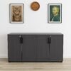 M107 Gray Credenza