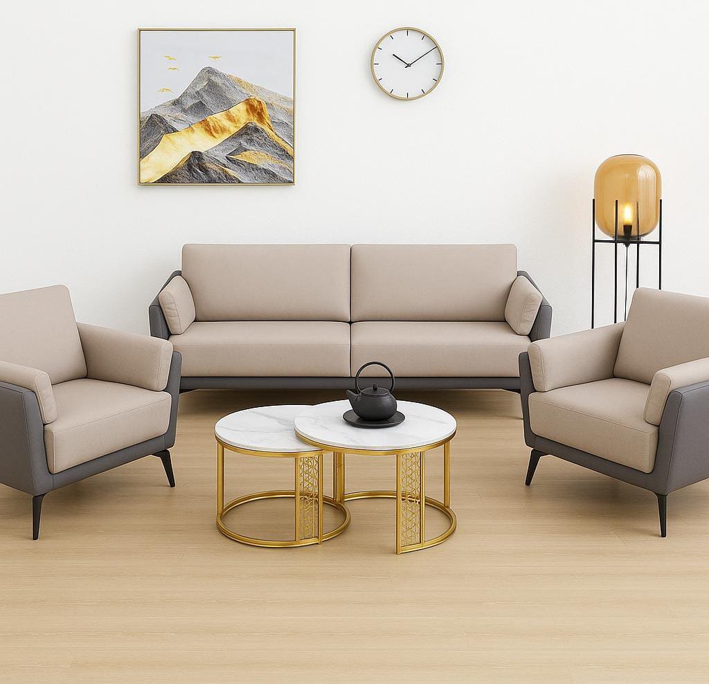 Belmont 5 Seater Office Sofa