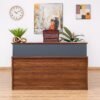 1.6m Streamline-Reception Desk