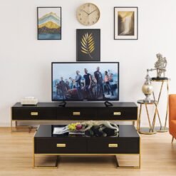 Alternative view of Jocise Matching Tv Stand And Coffee Table