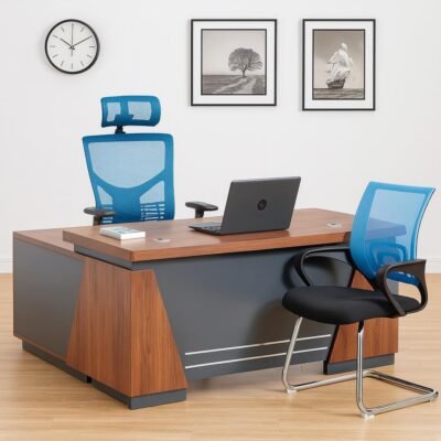 Alternative view of 1.8m Sterling Vogue Executive Desk