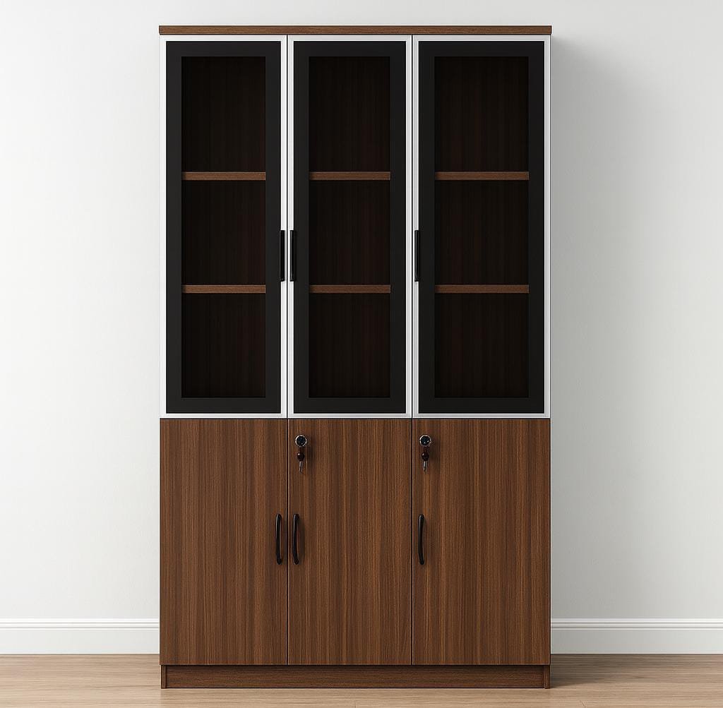 Regalia 3 Door Wooden Filing Cabinet