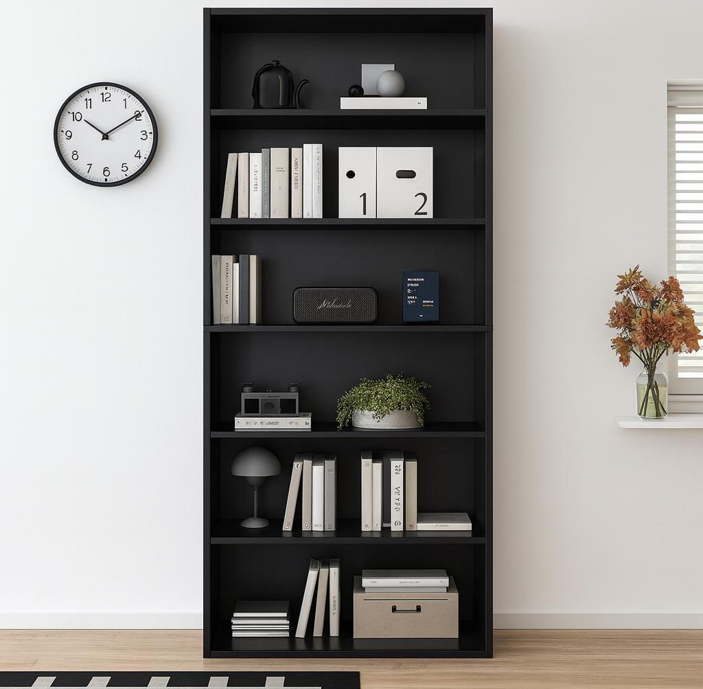 Desny Wooden Bookcase