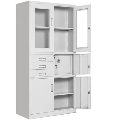Alternative view of Steel Filing Cabinet With Safety Box