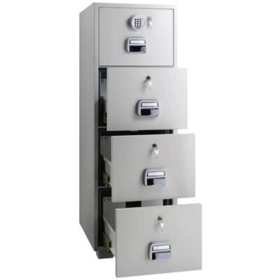 Alternative view of SF680 Fire Resistant Filing Cabinet Safe