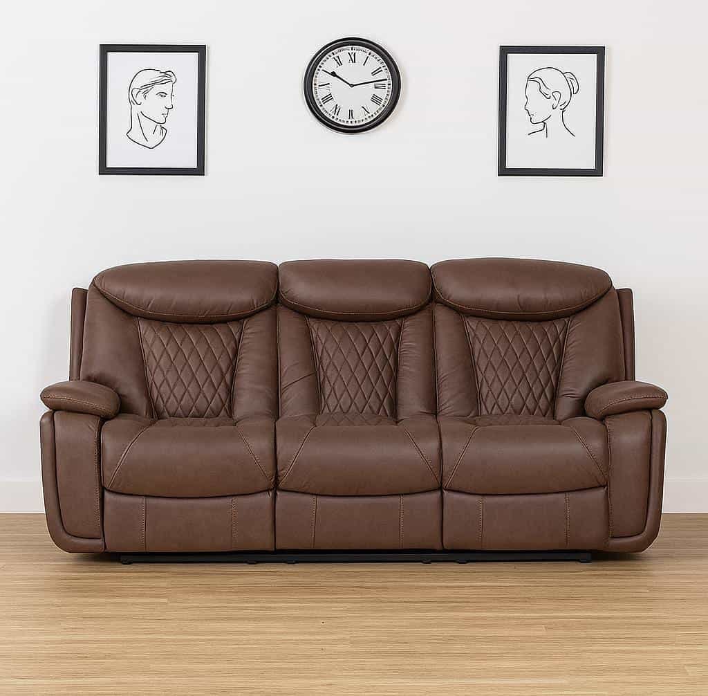 Gina 7 Seater Fabric Recliner Sofa (3+2+1+1)