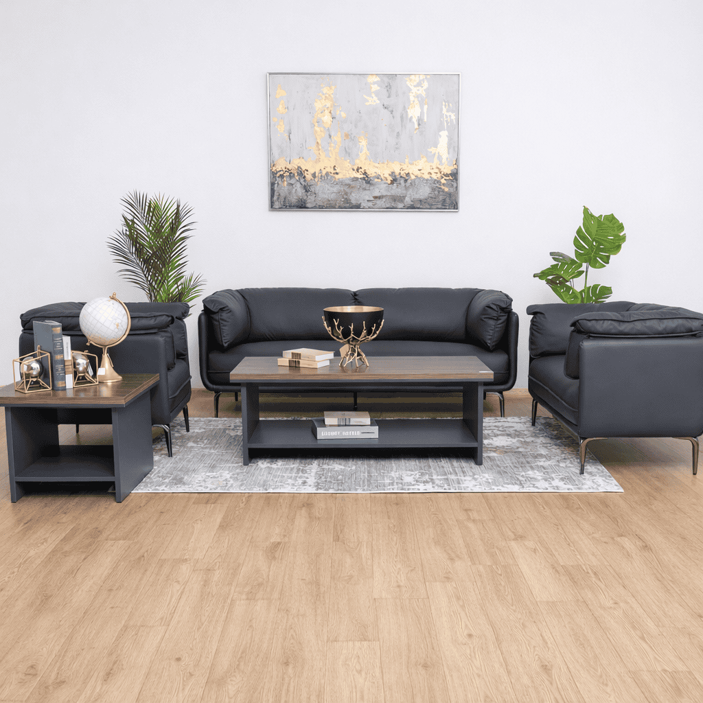 Alternative view of 6 Seater Alvar Office Sofa (3+2+1)