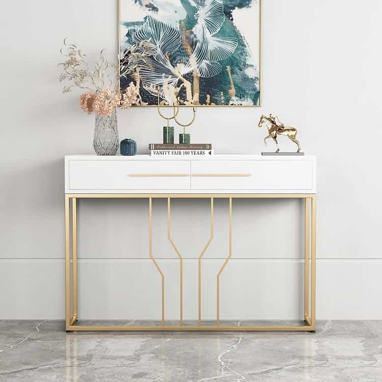 Modern Console Table With Storage In Nairobi Kenya Entryway Furniture